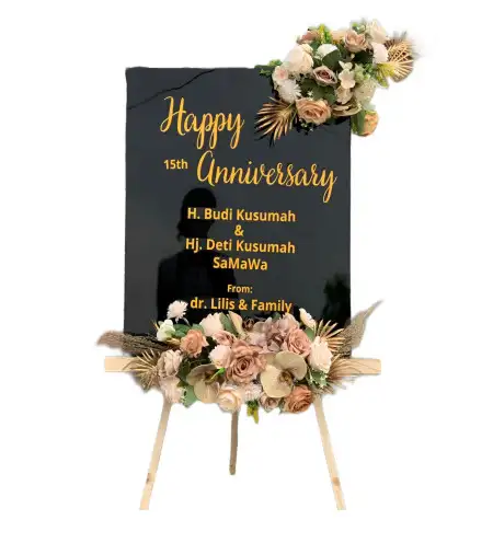 Papan Bunga Akrilik Kaligondo